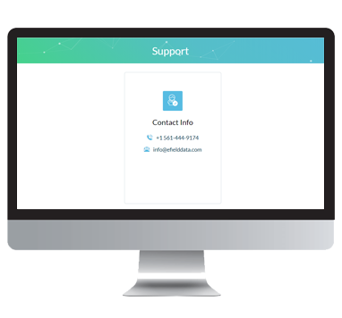 eFieldData Customer Support